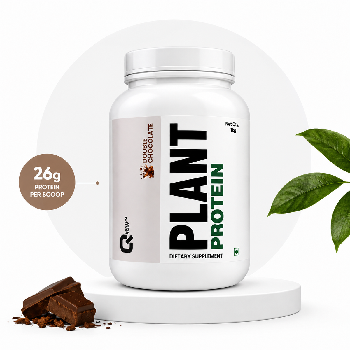 Plant Protein - Double Chocolate Flavour 1kg